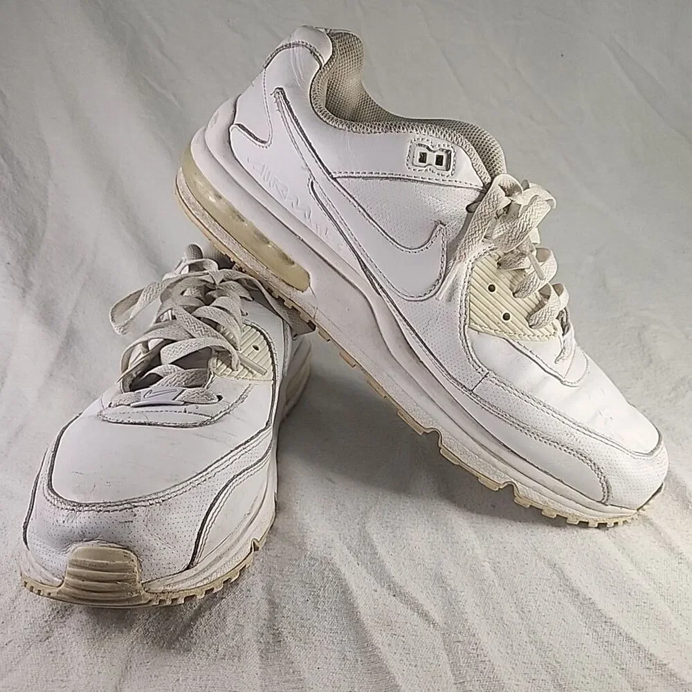 Shoes NIKE Air Max Wright 2013 White Running Sneakers Tennis Mens 13